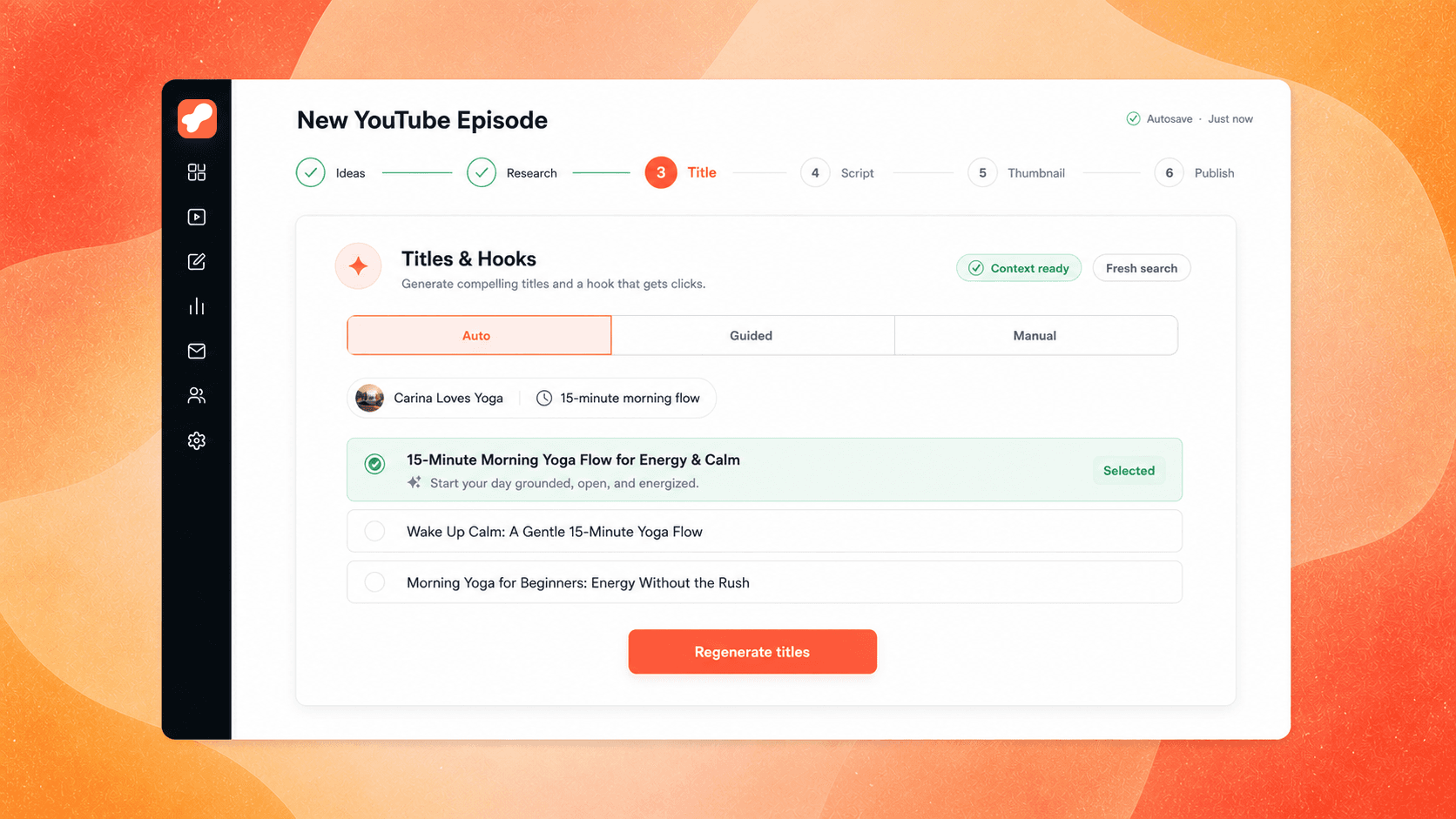 Titles & Hooks preview